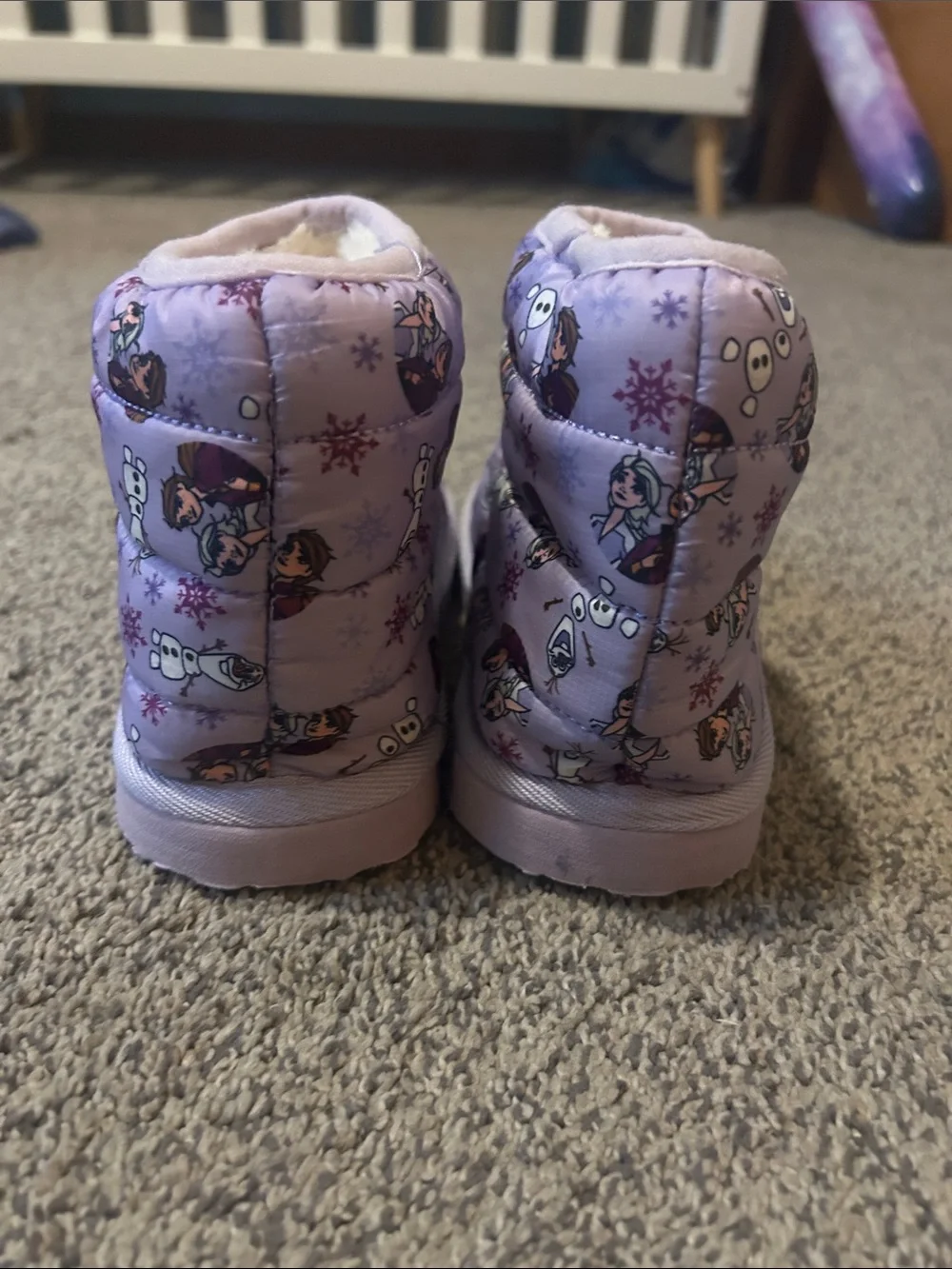 Kids Lavender Character Bootie One-Piece